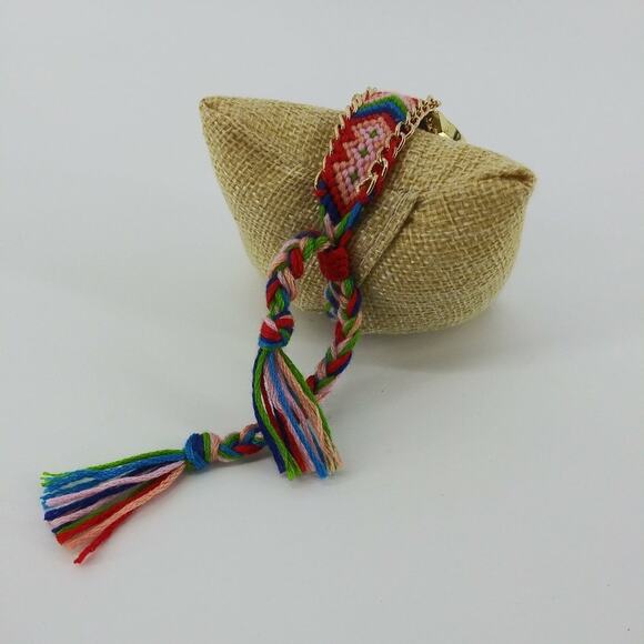 Women's Colorful Elephant Good luck Wristwatch Watch Pink Gold Tone Indian Style - Picture 4 of 12